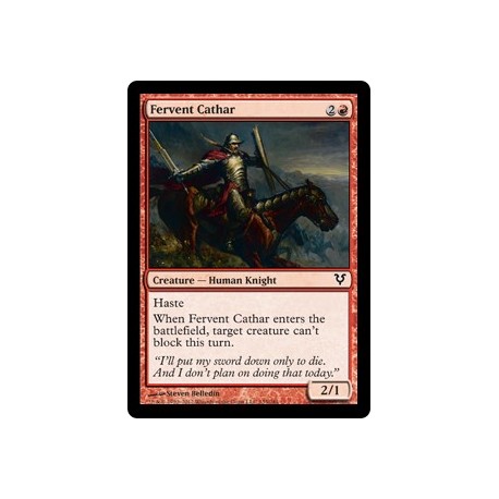 Fervent Cathar - Foil