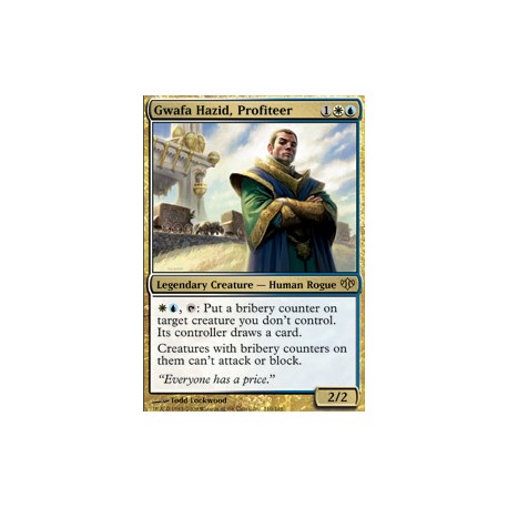 Gwafa Hazid, Profiteer