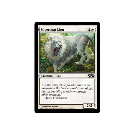 Silvercoat Lion