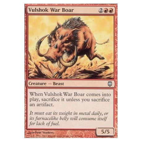 Vulshok War Boar