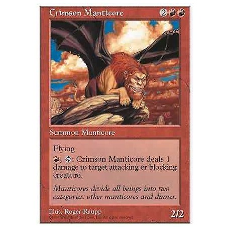 Crimson Manticore