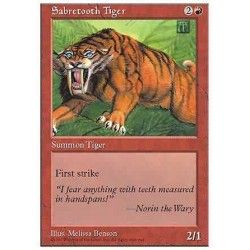 Sabretooth Tiger