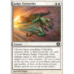 Judge Unworthy