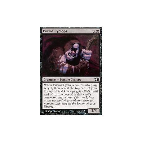 Putrid Cyclops - Foil