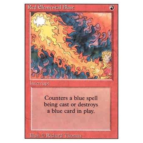 Red Elemental Blast