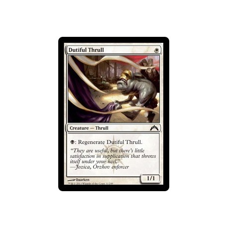 Dutiful Thrull - Foil