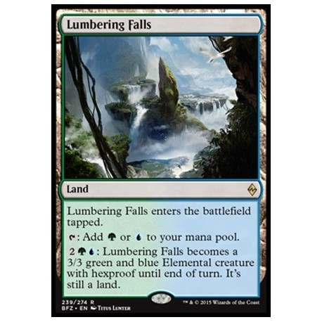 Lumbering Falls