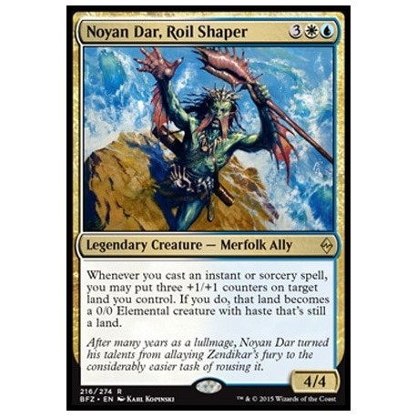 Noyan Dar, Roil Shaper