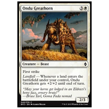 Ondu Greathorn