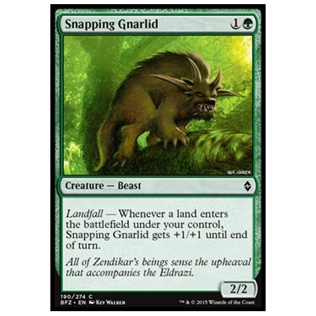 Snapping Gnarlid - Foil