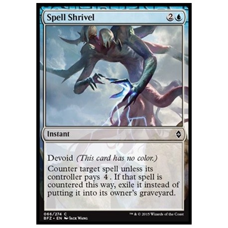 Spell Shrivel - Foil