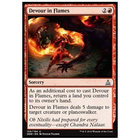 Devour in Flames - Foil