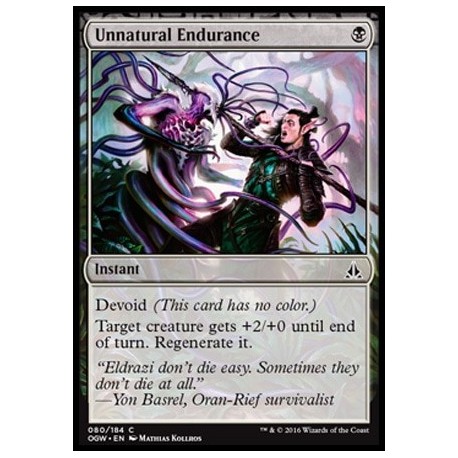 Unnatural Endurance