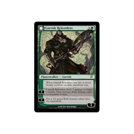 Garruk Relentless - Garruk, the Veil-Cursed