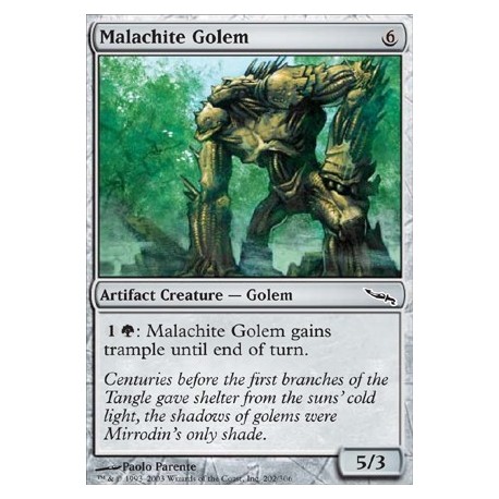 Malachite Golem