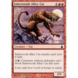 Sabertooth Alley Cat