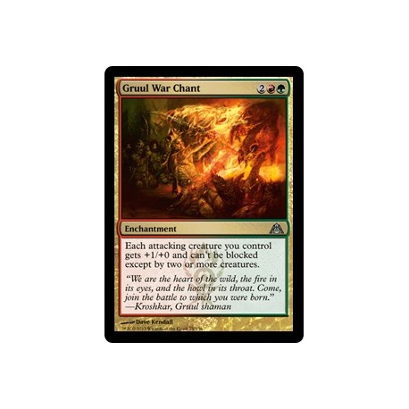 Gruul War Chant - Foil