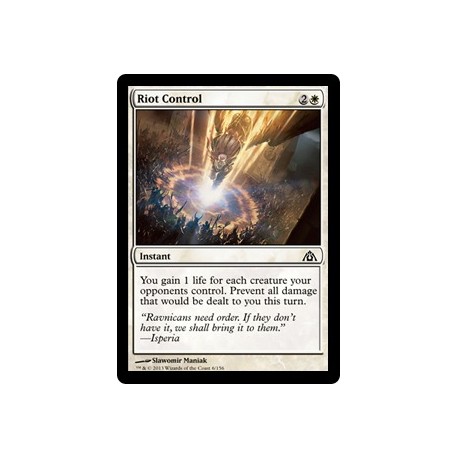 Riot Control - Foil